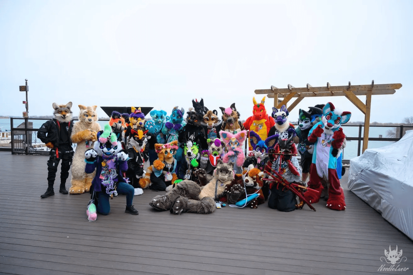 Group together with people at conventions all around Canada